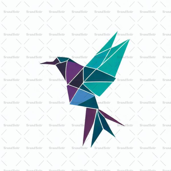 Geometrischer Kolibri